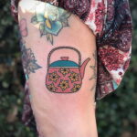 Фото тату чайник 06.01.2021 №306 -tattoo teapot- tatufoto.com