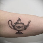 Фото тату чайник 06.01.2021 №330 -tattoo teapot- tatufoto.com