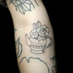 Фото тату чайник 06.01.2021 №331 -tattoo teapot- tatufoto.com
