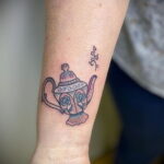 Фото тату чайник 06.01.2021 №334 -tattoo teapot- tatufoto.com