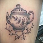 Фото тату чайник 06.01.2021 №337 -tattoo teapot- tatufoto.com