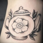 Фото тату чайник 06.01.2021 №344 -tattoo teapot- tatufoto.com