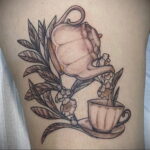Фото тату чайник 06.01.2021 №351 -tattoo teapot- tatufoto.com
