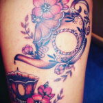 Фото тату чайник 06.01.2021 №364 -tattoo teapot- tatufoto.com