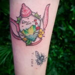 Фото тату чайник 06.01.2021 №379 -tattoo teapot- tatufoto.com