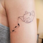 Фото тату чайник 06.01.2021 №384 -tattoo teapot- tatufoto.com