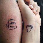 Фото тату чайник 06.01.2021 №405 -tattoo teapot- tatufoto.com