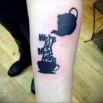 Фото тату чайник 06.01.2021 №425 -tattoo teapot- tatufoto.com