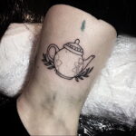 Фото тату чайник 06.01.2021 №427 -tattoo teapot- tatufoto.com