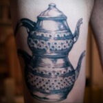 Фото тату чайник 06.01.2021 №430 -tattoo teapot- tatufoto.com