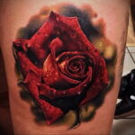 Цветная тату в стиле реализм 02.01.2021 №195 -color realism tattoo- tatufoto.com