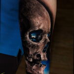 Цветная тату в стиле реализм 02.01.2021 №209 -color realism tattoo- tatufoto.com