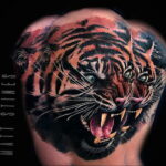 Цветная тату в стиле реализм 02.01.2021 №213 -color realism tattoo- tatufoto.com