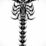 Эскиз для татуировки скорпион 16.01.2021 №0050 -scorpion tattoo sketch- tatufoto.com