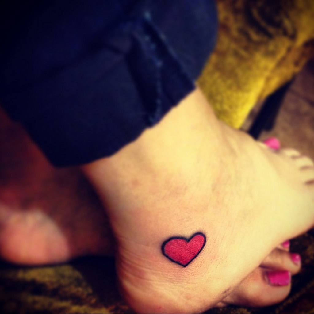 Фото тату сердце для девушки 04.02.2021 № 0086 - heart tattoo for girls - t...