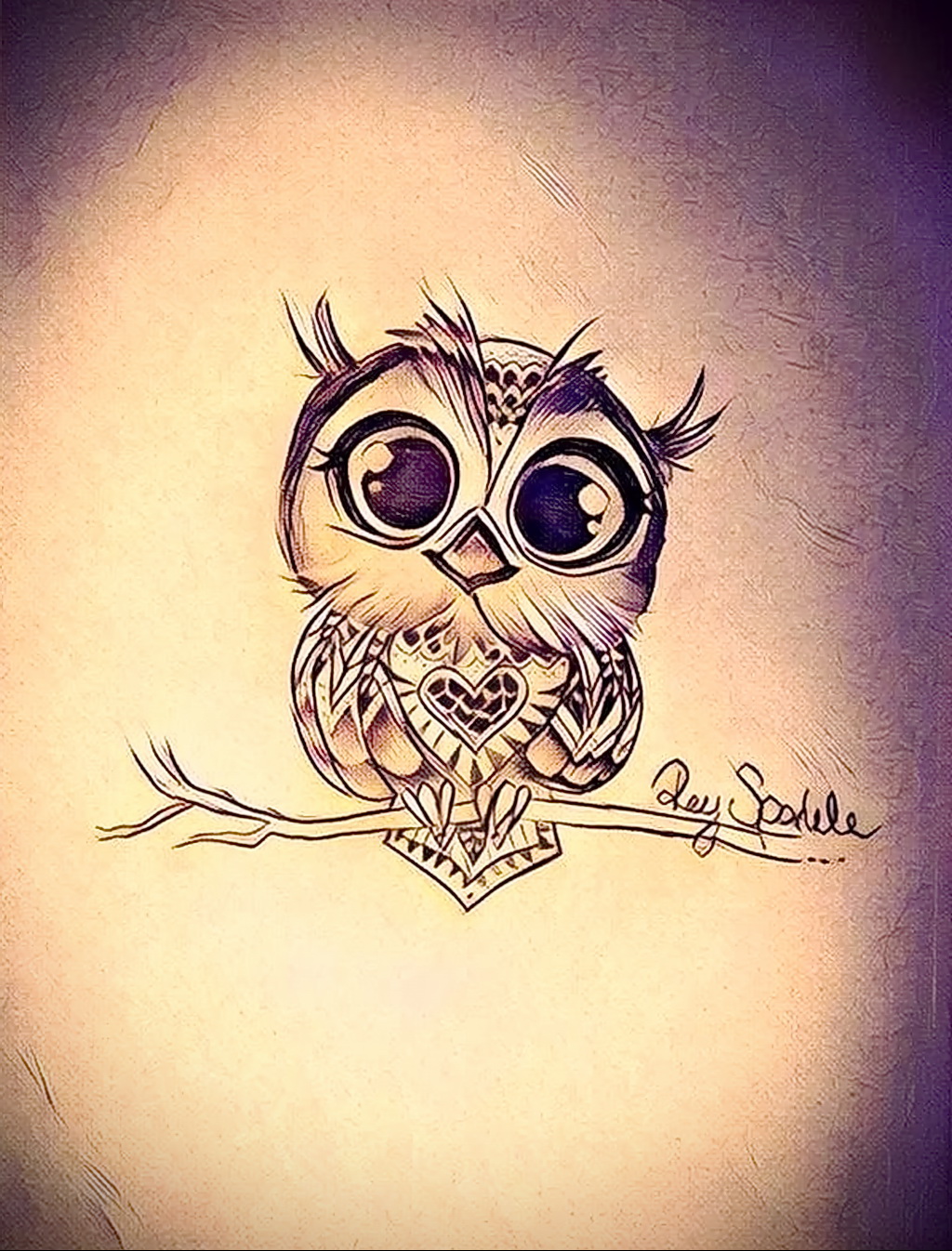 маленькая тату с совой на фото 15.02.2021 № 0060 - little owl tattoo- tatuf...