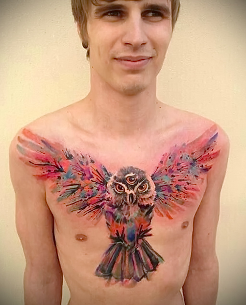 Форум для мастеров и любителей татуировки. мужской рисунок тату с совой при...