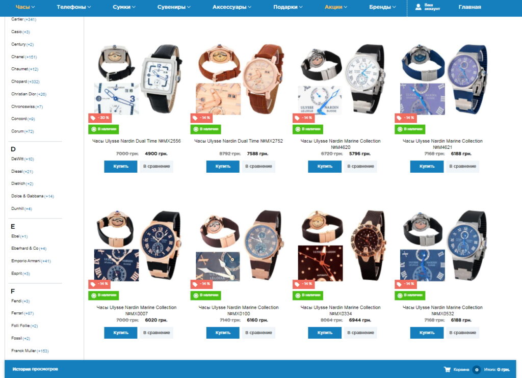 Копии брендовых часов Ulysse-Nardin по доступной цене от swiss-watch - фото 2