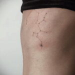 Тату созвездие стрелец 02.02.2021 №0005 - constellation sagittarius tattoo - tatufoto.com