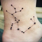 Тату созвездие стрелец 02.02.2021 №0016 - constellation sagittarius tattoo - tatufoto.com