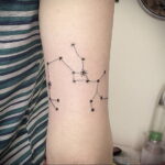 Тату созвездие стрелец 02.02.2021 №0020 - constellation sagittarius tattoo - tatufoto.com