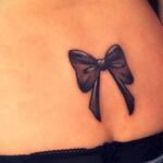 Фото Тату Бантик для девушек 27.02.2021 №0031 - Tattoo Bow for girls - tatufoto.com