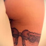 Фото Тату Бантик для девушек 27.02.2021 №0049 - Tattoo Bow for girls - tatufoto.com