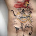 Фото вариант тату стрелец пример 02.02.2021 №0020 - Sagittarius tattoo - tatufoto.com
