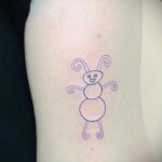 Фото пример рисунка татуировки с муравьем 21.03.2021 №023 - ant tattoo - tatufoto.com
