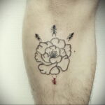Фото пример рисунка татуировки с муравьем 21.03.2021 №053 - ant tattoo - tatufoto.com