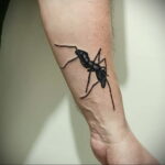 Фото пример рисунка татуировки с муравьем 21.03.2021 №093 - ant tattoo - tatufoto.com