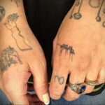 Фото пример рисунка татуировки с муравьем 21.03.2021 №103 - ant tattoo - tatufoto.com