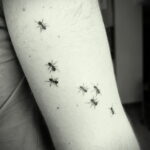 Фото пример рисунка татуировки с муравьем 21.03.2021 №111 - ant tattoo - tatufoto.com
