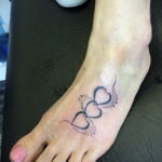 Фото рисунок тату маленькое сердце 09.02.2021 №0008 - heart tattoo small - tatufoto.com