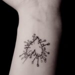 Фото рисунок тату маленькое сердце 09.02.2021 №0058 - heart tattoo small - tatufoto.com