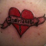 Фото тату разбитое сердце 04.02.2021 №0112 - broken heart tattoo - tatufoto.com