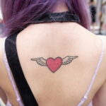Фото тату сердце для девушки 04.02.2021 №0011 - heart tattoo for girls - tatufoto.com