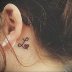 Фото тату сердце для девушки 04.02.2021 №0068 - heart tattoo for girls - tatufoto.com