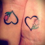 Фото тату сердце для девушки 04.02.2021 №0091 - heart tattoo for girls - tatufoto.com