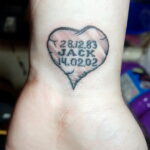 Фото тату сердце для девушки 04.02.2021 №0100 - heart tattoo for girls - tatufoto.com