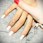 Фото тату сердце на пальце 04.02.2021 №0052 - heart tattoo on finger - tatufoto.com