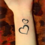Фото тату сердце на руке 04.02.2021 №0012 - heart tattoo on hand - tatufoto.com