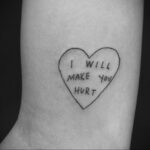 Фото тату сердце пример рисунка 09.02.2021 №0110 - heart tattoo - tatufoto.com