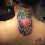 Фото тату сердце пример рисунка 09.02.2021 №0133 - heart tattoo - tatufoto.com