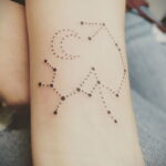 Фото тату стредец для девушки 02.02.2021 №0001 - Sagittarius tattoo for girls - tatufoto.com