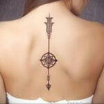 Фото тату стредец для девушки 02.02.2021 №0018 - Sagittarius tattoo for girls - tatufoto.com