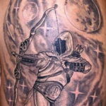Фото тату стредец для мужчин 02.02.2021 №0012 - Sagittarius tattoo for men - tatufoto.com