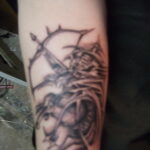 Фото тату стредец для мужчин 02.02.2021 №0013 - Sagittarius tattoo for men - tatufoto.com