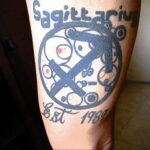 Фото тату стредец пример 02.02.2021 №0065 - Sagittarius tattoo - tatufoto.com
