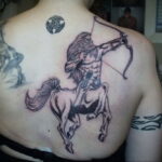 Фото тату стредец пример 02.02.2021 №0077 - Sagittarius tattoo - tatufoto.com